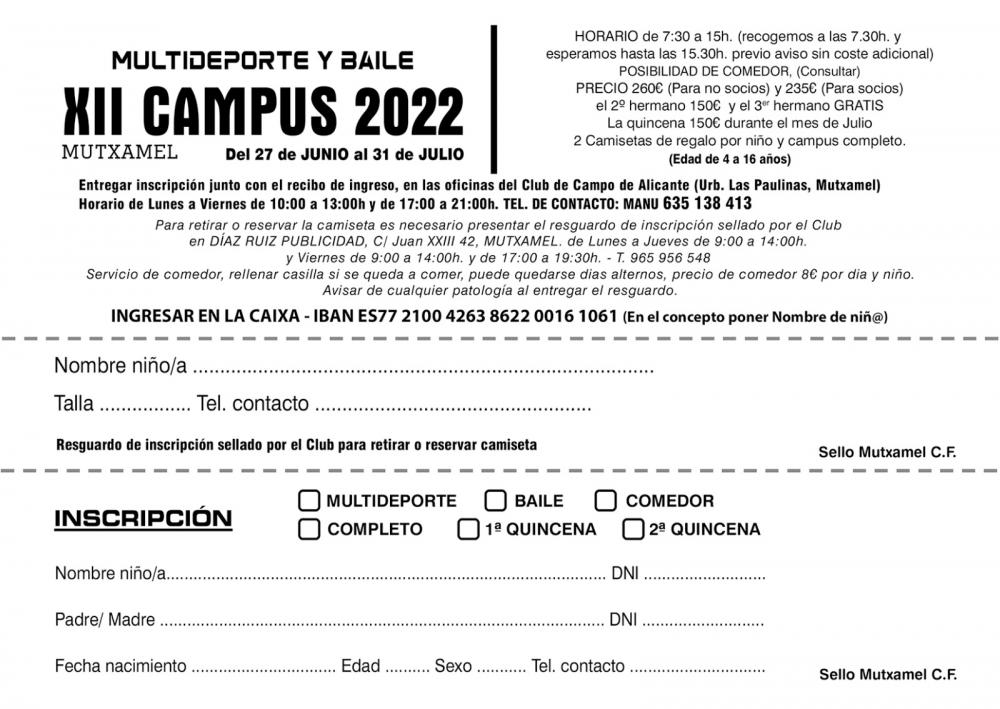 Cartel del campus